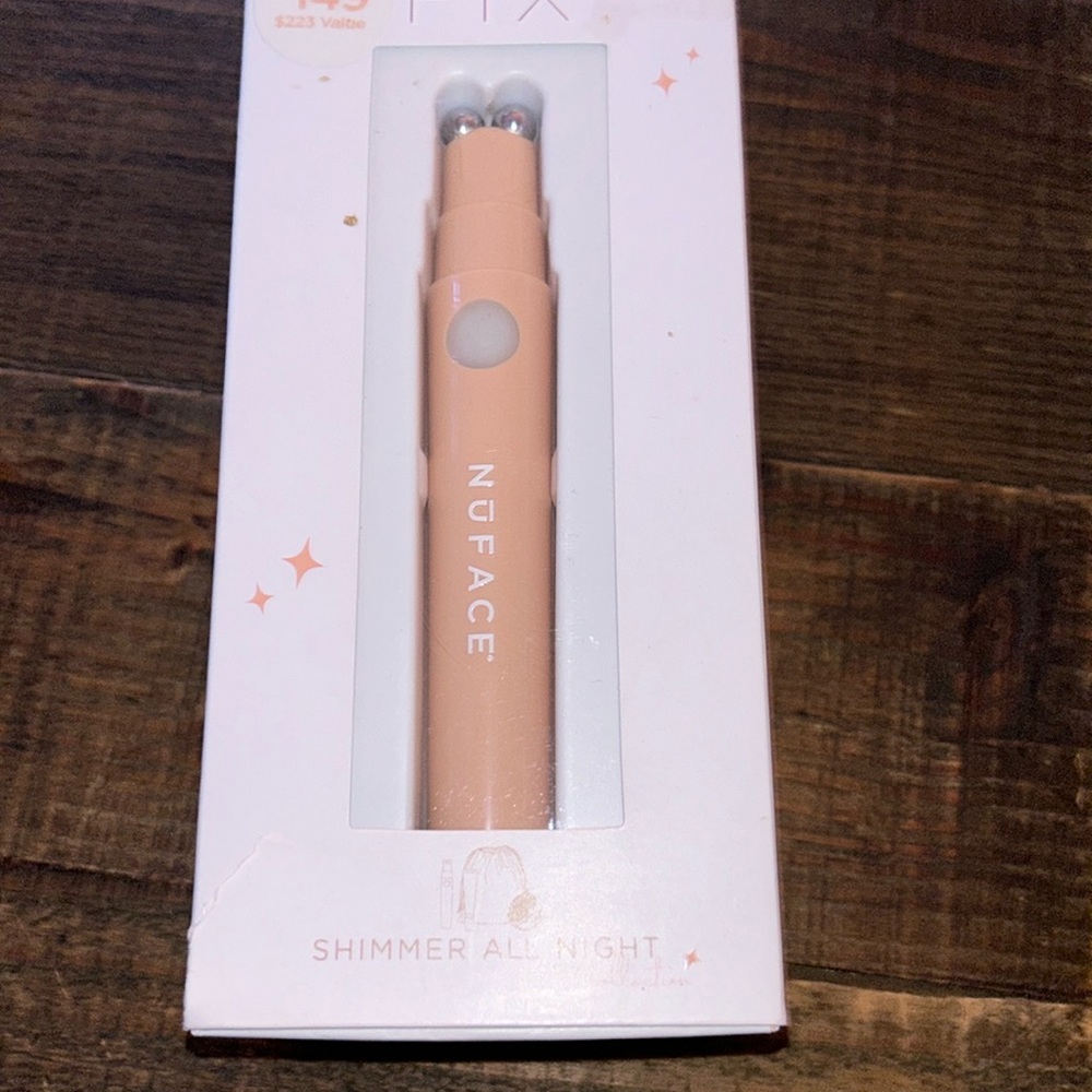 NEW NuFace FIX Line Smoothing Microcurrent Device Shimmer All Night